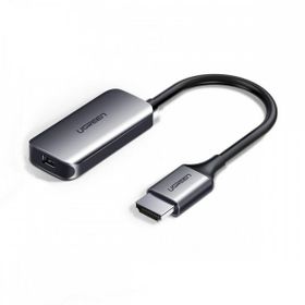Ugreen Gri HDMI To Mini DP 4K Ses ve Görüntü Aktarım Adaptör