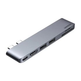 Ugreen MacBook Pro Air Thunderbolt 3 Type-C HDMI 3.0 TF SD Kart Okuyucu Hub