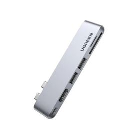 Ugreen MacBook Pro Air Thunderbolt 3 Type-C HDMI 3.0 TF SD Kart Okuyucu Hub