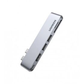 Ugreen MacBook Pro Air Thunderbolt 3 Type-C HDMI 3.0 TF SD Kart Okuyucu Hub