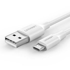 Ugreen Micro-USB - USB-A 2 m Beyaz Data ve Şarj Kablosu