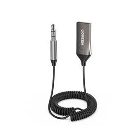Ugreen Mikrofonlu 3.5 mm Aux Bluetooth 5.0 Alıcı Adaptör Araç Kiti