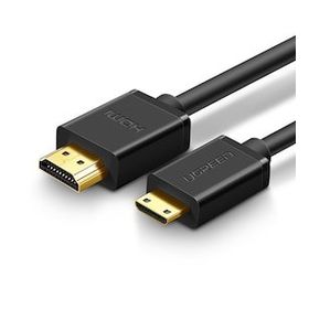 Ugreen Mini HDMI to HDMI 4K 60Hz v1.4 1.5 mt Ses ve Görüntü Aktarım Kablosu
