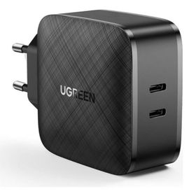 Ugreen MT02113 Siyah 66 W 2 Portlu USB-C PD Hızlı Şarj Cihazı