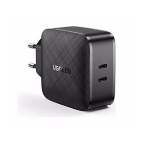 Ugreen MT02113 Siyah 66 W 2 Portlu USB-C PD Hızlı Şarj Cihazı
