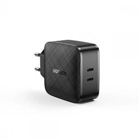 Ugreen MT02113 Siyah 66 W 2 Portlu USB-C PD Hızlı Şarj Cihazı