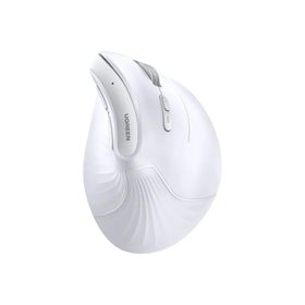 Ugreen MU008 45759 Dikey Ergonomik Beyaz Şarjlı Sessiz Kablosuz Mouse