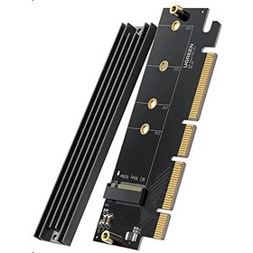 Ugreen PCIe 4.0 x4 x8 x16 Uyumlu 64 Gbps NVMe M.2 SSD Dönüştürücü Adaptör