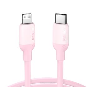 Ugreen Pembe 1.5 mt Type-C To Lightning İphone Data ve Şarj Kablosu