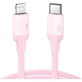 Ugreen Pembe 1.5 mt Type-C To Lightning İphone Data ve Şarj Kablosu
