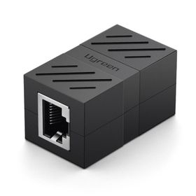 Ugreen RJ45 Siyah Ethernet Kablo Birleştirici Ara Aparat