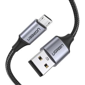 Ugreen Siyah 2 m Premium Micro USB Şarj ve Data Kablosu