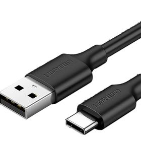 Ugreen Siyah 50 cm USB Type-C Şarj ve Data Kablosu