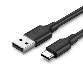 Ugreen Siyah 50 cm USB Type-C Şarj ve Data Kablosu