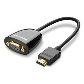 Ugreen Siyah HDMI to VGA Dişi Çevirici Adaptör