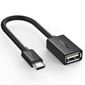 Ugreen Siyah Micro USB OTG Dönüştürücü Kablo