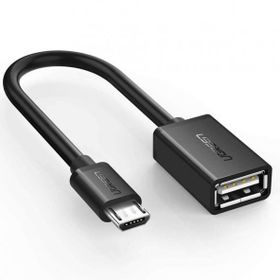 Ugreen Siyah Micro USB OTG Dönüştürücü Kablo