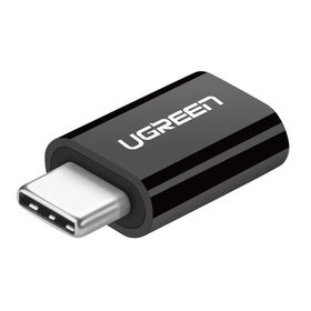 Ugreen Siyah Type-C Micro USB Dönüştürücü Adaptör