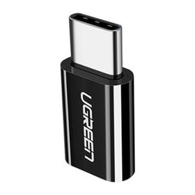 Ugreen Siyah Type-C Micro USB Dönüştürücü Adaptör