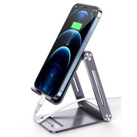 Ugreen Telefon Tutacağı Masa Alüminyum Taşınabilir Katlanabilir Montaj Görüntülü Görüşme Çekimi iPhone 12 İle Uyumlu 11 Pro Max XS SE Galaxy S21 Ultra S20 FE S10 A21s A51 Cep Telefonu Standı