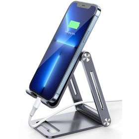 Ugreen Telefon Tutacağı Masa Alüminyum Taşınabilir Katlanabilir Montaj Görüntülü Görüşme Çekimi iPhone 12 İle Uyumlu 11 Pro Max XS SE Galaxy S21 Ultra S20 FE S10 A21s A51 Cep Telefonu Standı