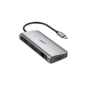 Ugreen Type-C HDMI VGA Ethernet USB Çoklayıcı Adaptör