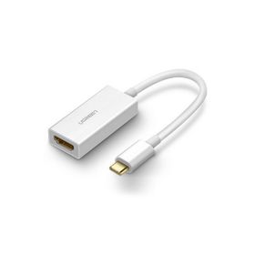 Ugreen Type-C to HDMI Dişi Beyaz 4K Çevirici Adaptör