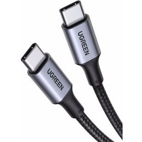 Ugreen Type-C to Type-C 100 W 2 mt Hızlı Şarj ve Data Kablosu
