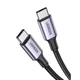 Ugreen Type-C to Type-C 100 W 2 mt Hızlı Şarj ve Data Kablosu