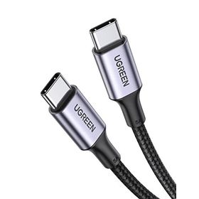Ugreen Type-C to Type-C 100 W 2 mt Hızlı Şarj ve Data Kablosu