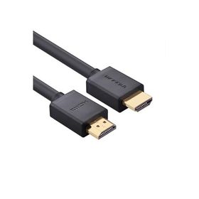 Ugreen UHD 4K Siyah 3 m Yüksek Hızlı Ethernet ve HDMI Kablosu