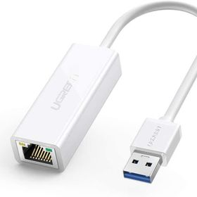 Ugreen Usb 3.0 Beyaz Pc Mac Konsol Tv Box Ethernet Adaptörü