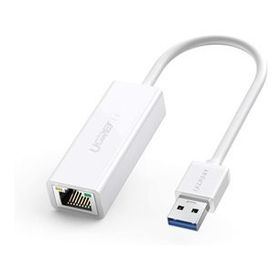 Ugreen Usb 3.0 Beyaz Pc Mac Konsol Tv Box Ethernet Adaptörü