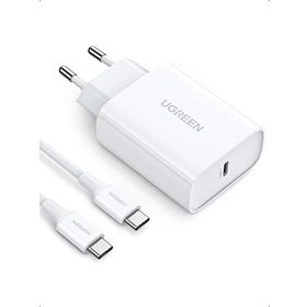 Ugreen USB C Şarj Cihazı 30W Güç Dağıtımı 3.0 Hızlı Şarj 3.0/2.0, 2M USB C Kablosu