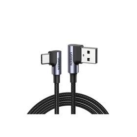 Ugreen USB to Type-C 2 m 90 Derece Şarj ve Data Kablosu