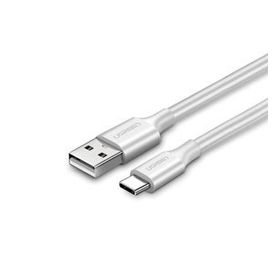 Ugreen USB Type-C Beyaz 2 mt Şarj ve Data Kablosu
