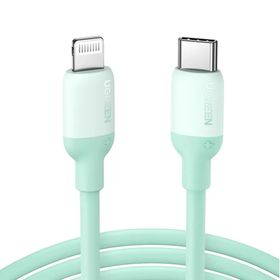 Ugreen Yeşil 1.5 mt Type-C To Lightning İphone Data ve Şarj Kablosu
