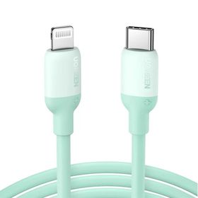 Ugreen Yeşil 1.5 mt Type-C To Lightning İphone Data ve Şarj Kablosu