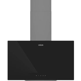 Uğur UAD 6012G SA3D Siyah Cam Duvar Tipi Davlumbaz