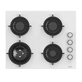 Uğur UAO 6041W3 BCY RSR1 62 cm Beyaz Cam Ankastre Ocak