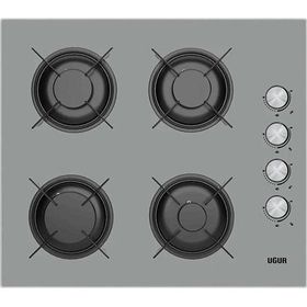 Uğur UEO 6040W0 GCY 2R1 Gri Set Üstü Ocak