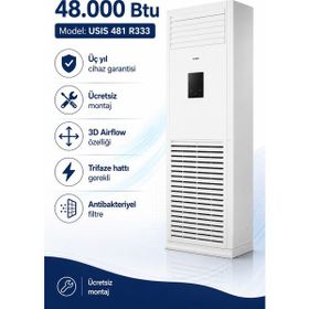 Uğur USIS 481 R333 48000 BTU Inverter Salon Tipi Klima
