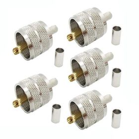 Uhf RG58 Erkek Sıkmalı Konnektör