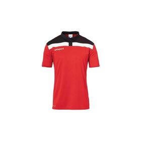 Uhlsport 1002213 Kırmızı Siyah Erkek T-shirt