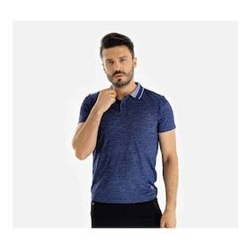 Uhlsport 3201114-21.130 Lacivert Polo Pamuk Hold M Erkek T-Shirt