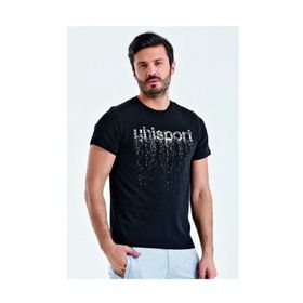 Uhlsport 3201128-20.002 Siyah Leo M Erkek T-Shirt