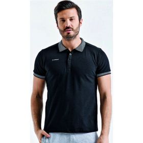 Uhlsport 3201131-20.002 Siyah Polo Yaka Pamuk Slınce M Erkek T-Shirt