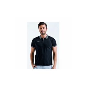 Uhlsport 3201131-20.002 Siyah Polo Yaka Pamuk Slınce M Erkek T-Shirt