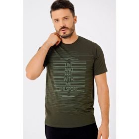 Uhlsport Gust Haki Erkek T-shirt