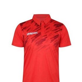 Uhlsport Kırmızı Brush Polo T-shirt